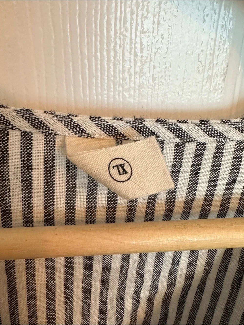 Grae Cove Linen Stripped Dress - Picture 2 of 6